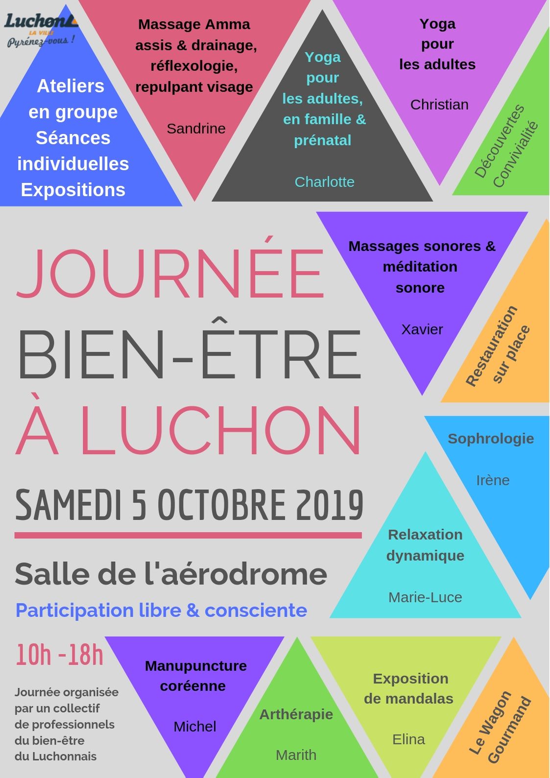 logo - Poster A3 - Journée Bien-être Luchon